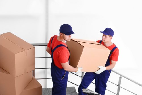 Office relocation support from removal services in Hackney