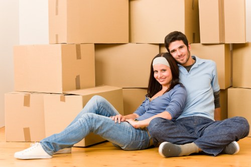 Customer confirming a removals booking and schedule