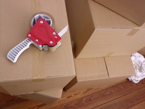 Office relocation using a removal van in Hackney